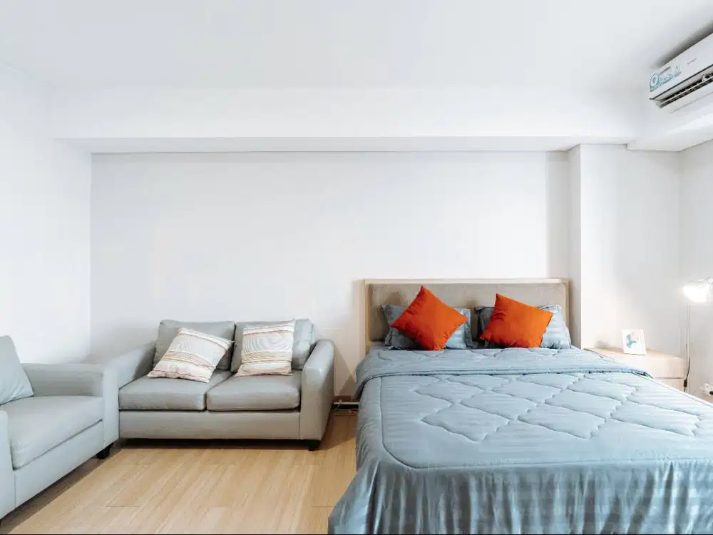 Disewakan Apartemen Skandinavia Tipe Studio Furnished Lengkap Ready