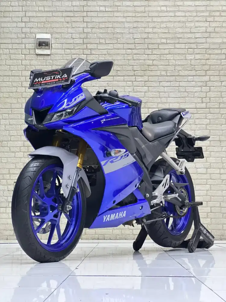 TERMURAH‼️ Yamaha R15 V3 2021 Blue Favorit - Dava Mustika