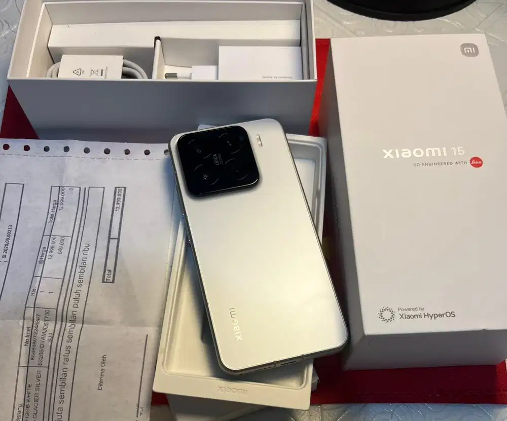 Xiaomi 15 Ram 12/512 Like new  sebulan