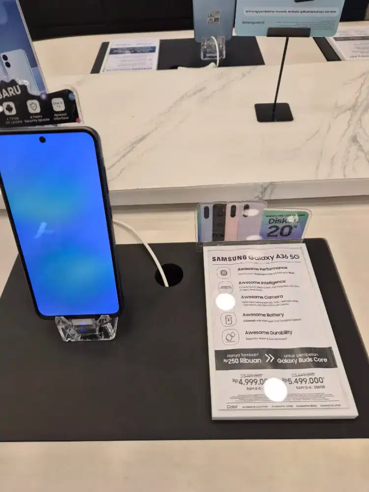 NEW SAMSUNG GALAXY A36 FREE ADAPTER