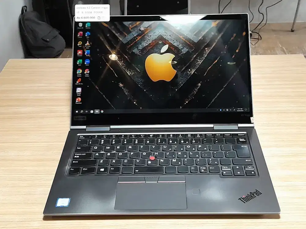 Lenovo X1 Carbon Yoga untuk keperluan koding/editing/gaming