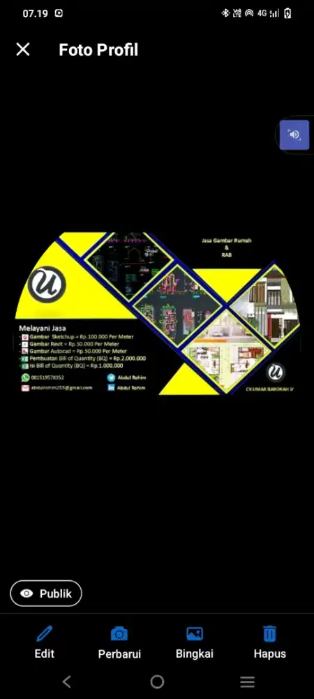 Desain rumah minimalis