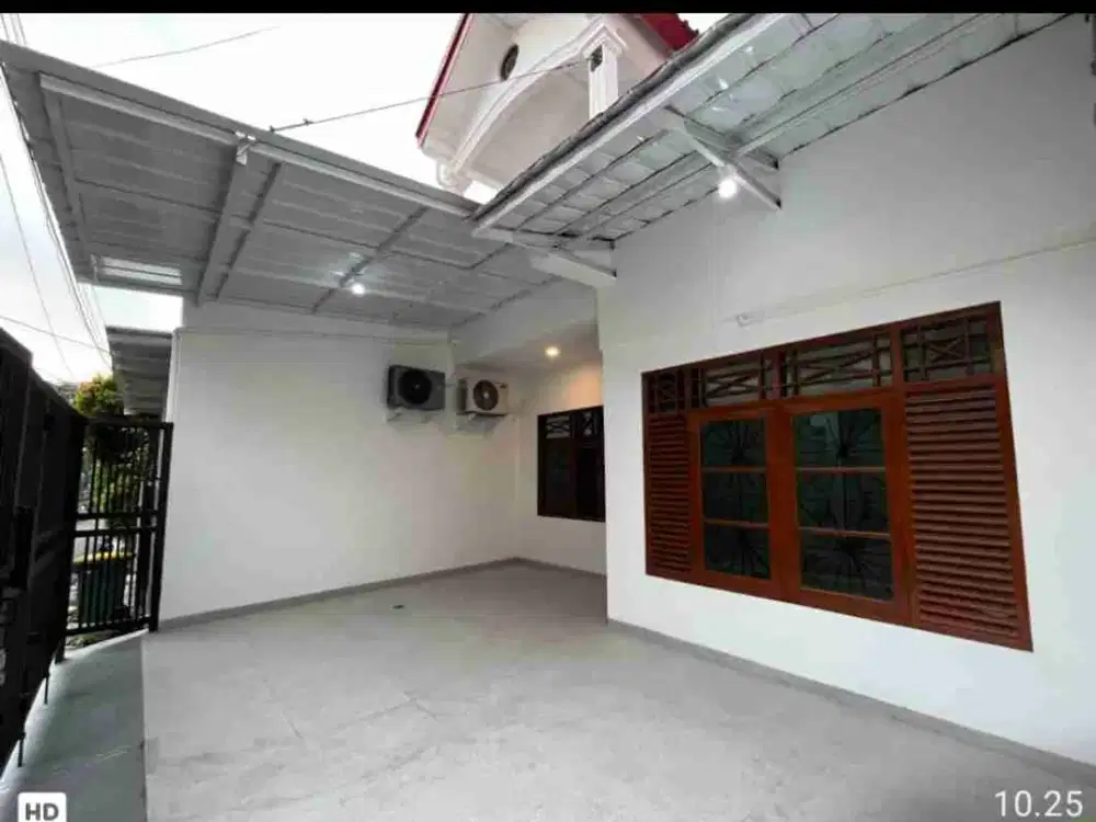 Dijuak rumah baru renovasi Pondok Bambu Jakarta timur