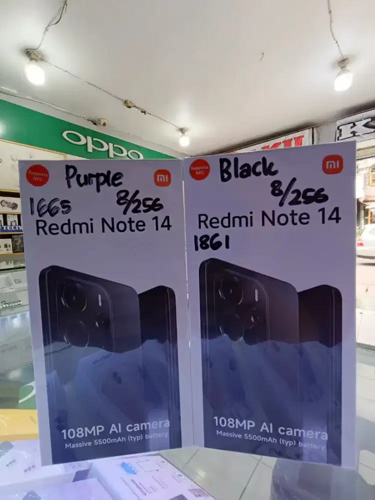REDMI NOTE 14 RAM 8+8/256 PALINGMURAH BISA COD FREE ONGKIR