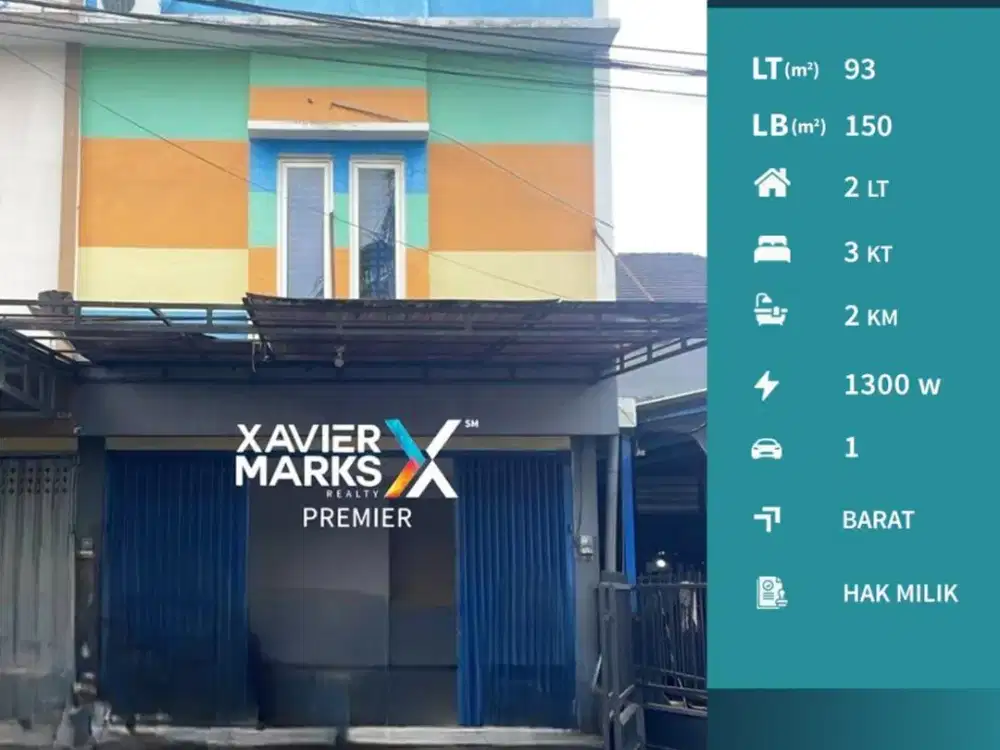Ruko 2 Lt di Sawojajar Malang Kota Area Strategis