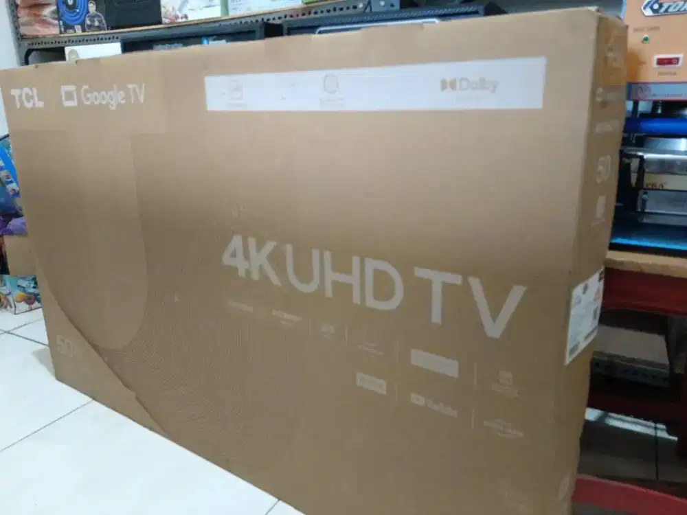 LED Android TV Google TV 50 inc Fullset Lengkap