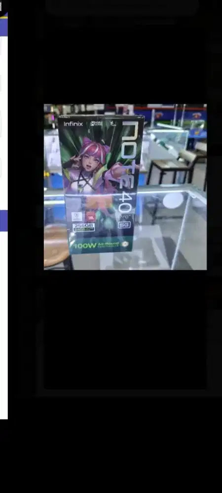 Infinix note 40 pro plus ram 12gb 5G layar lengkung wireless charger