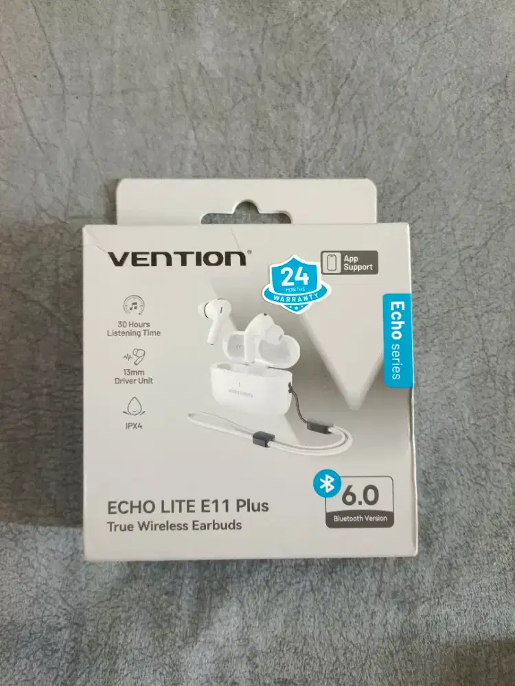 TWS Vention E11 Plus buka kotak