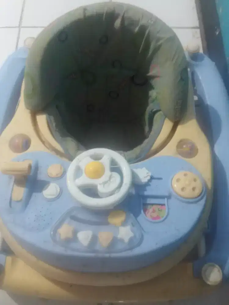 Baby walker family normal