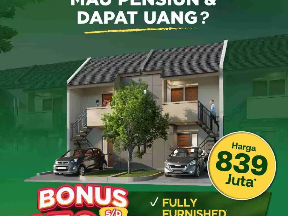 Rukos New Palm Town House Jababeka Cikarang