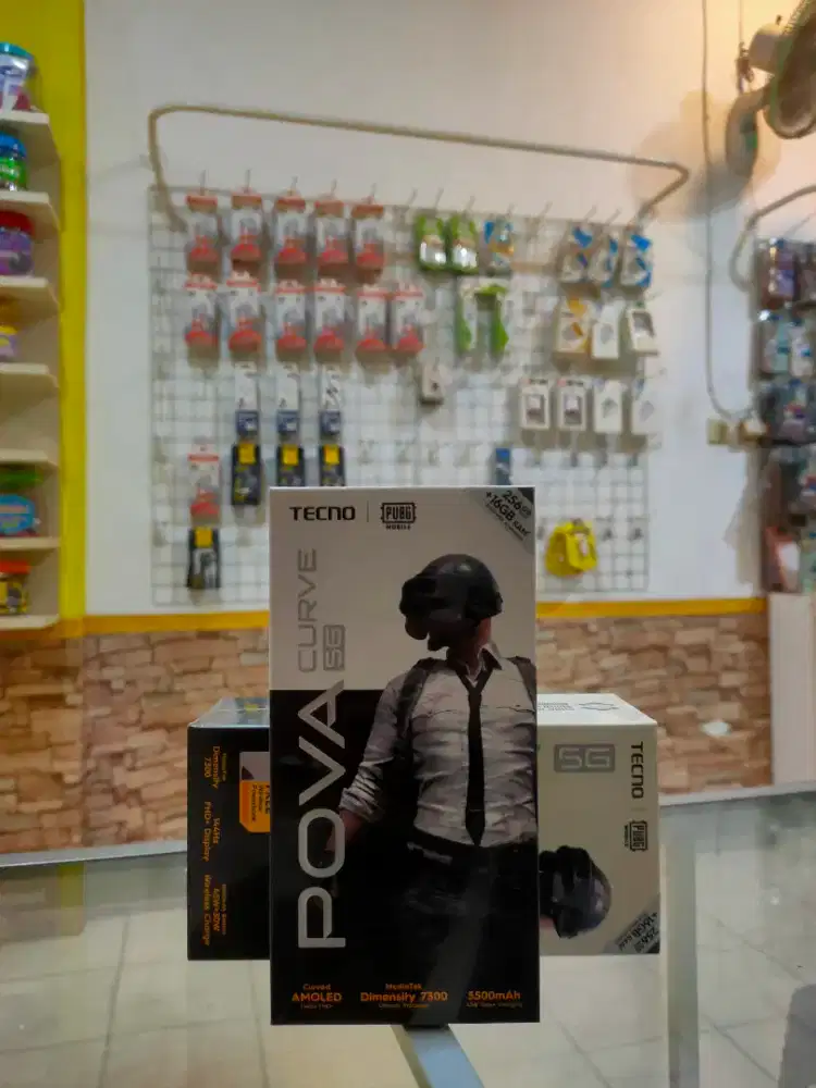 TECNO POVA CURVE 5G 8/256GB GARANSI RESMI SEGEL