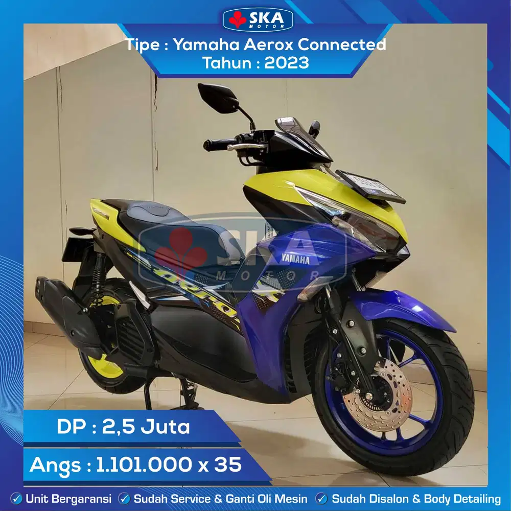 Yamaha Aerox Connected Tahun 2023