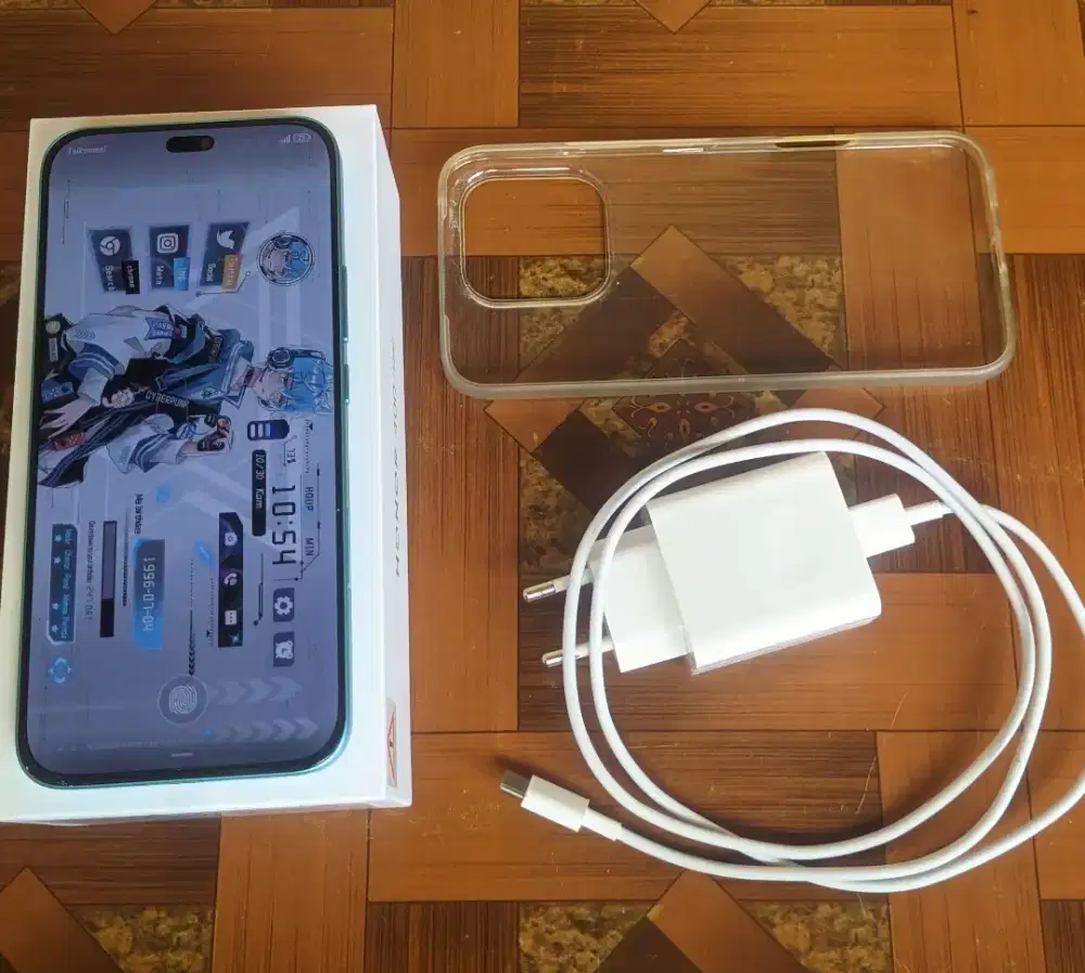 Dijual butuh cepat Hp Honor 400 lite green second mulus