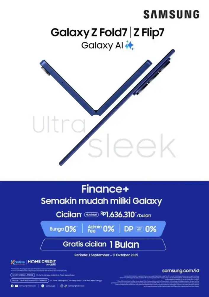 PROMO CICILAN 0% SAMSUNG FLIP7/FOLD7