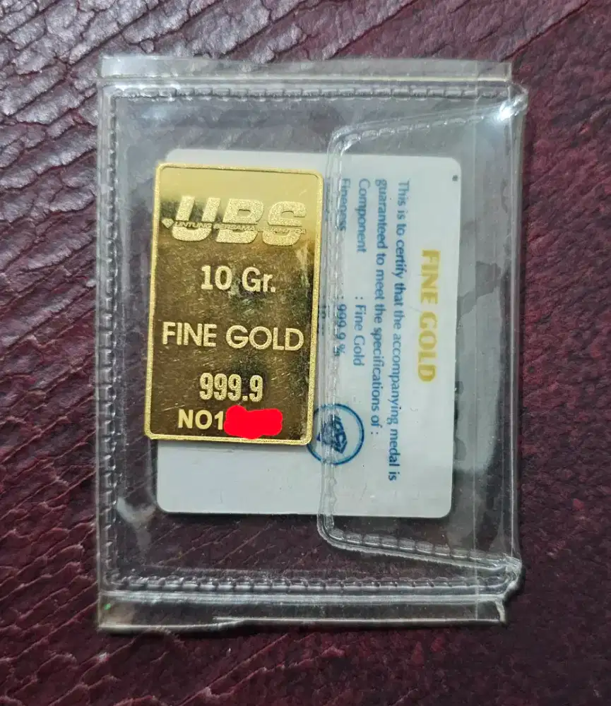 Emas UBS 10 gram