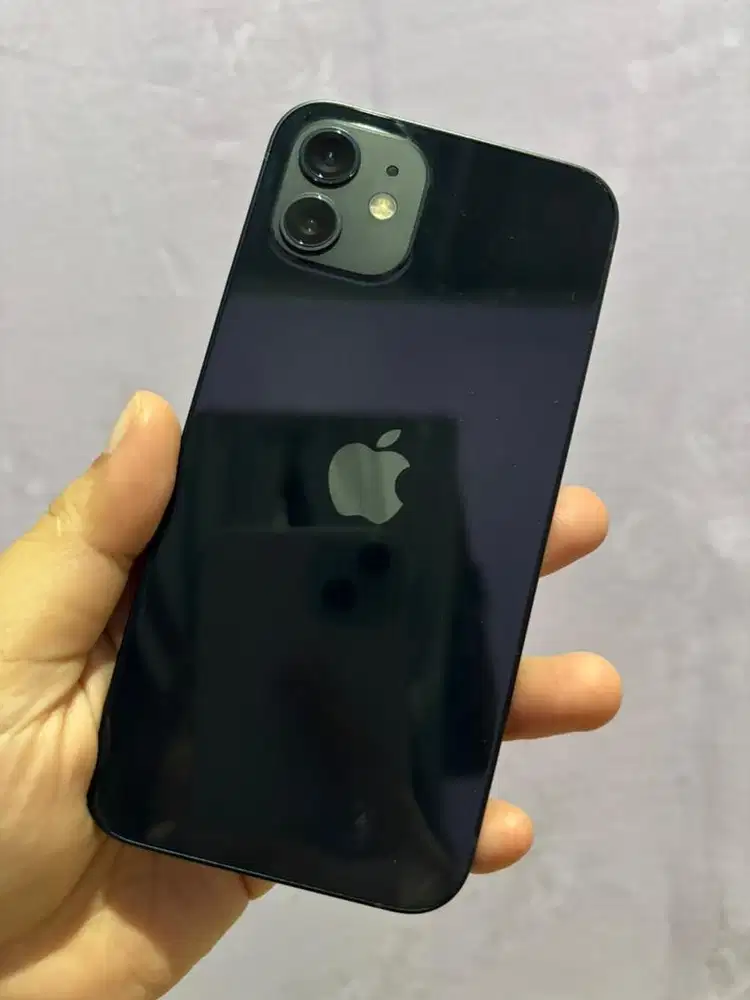 DIJUAL IPHONE 12 64GB BLACK UNIT ONLY