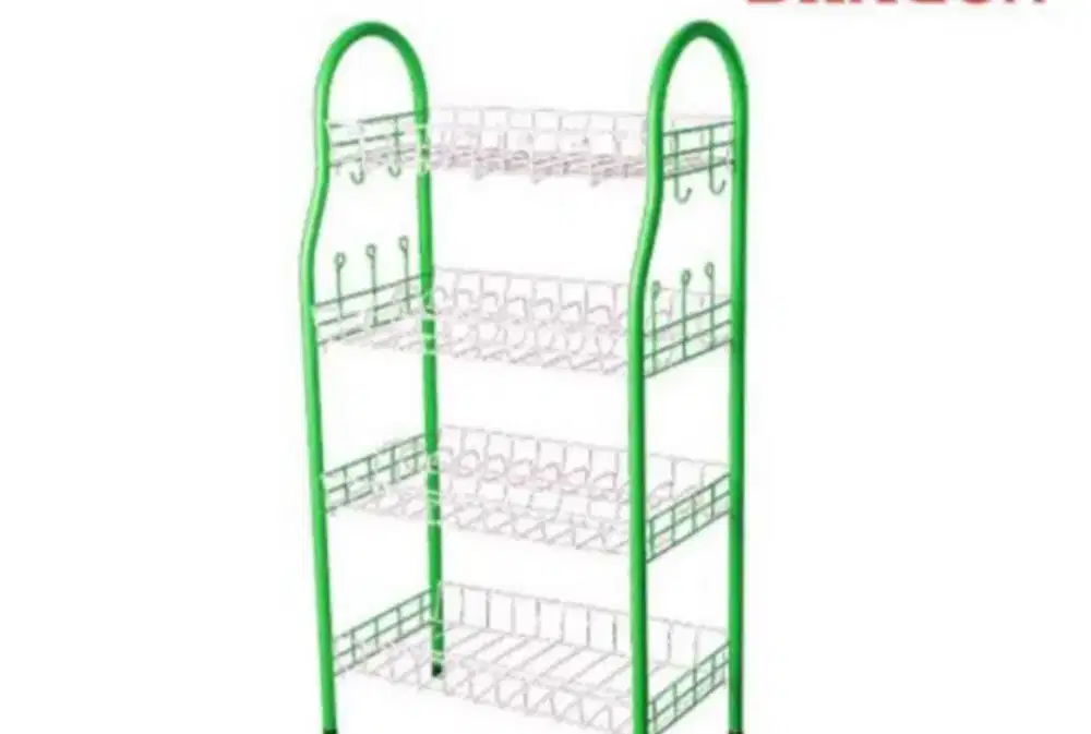 Rak piring dan gelas (bekas)