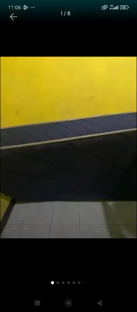 Kasur in the box ukuran 120 cm (bekas)