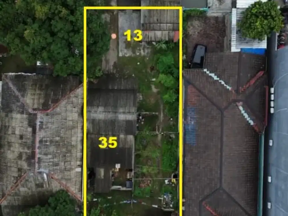 Dijual Murah Rumah Tua Hitung Tanah Pinggir Jalan dekat Alun Alun Serang Kota