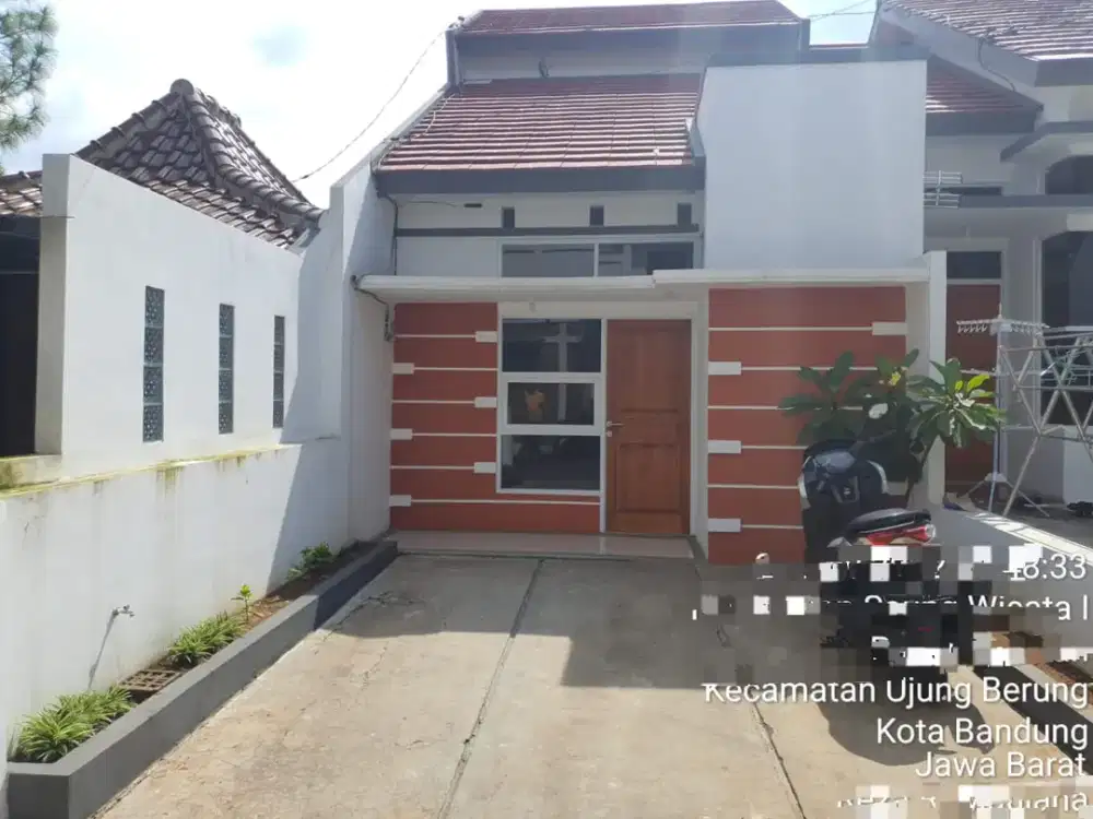DILELANG Rumah murah 1 lantai bagus siap huni di Komplek Saung Wisata, Kota Bandung