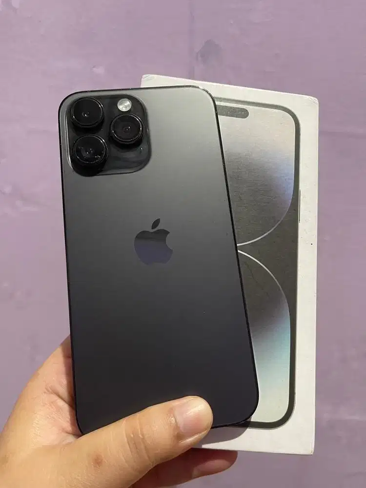 DIJUAL IPHONE 14PROMAX 256GB INTER NO MINUS