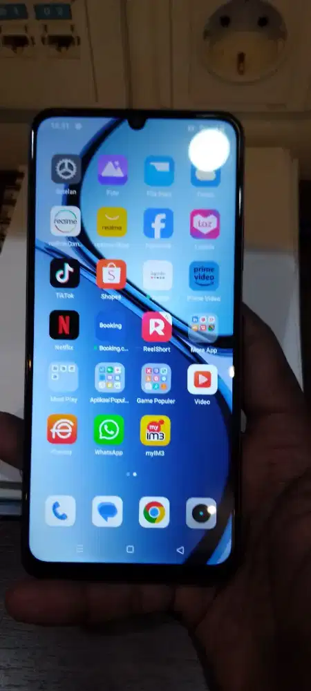 Realme note 60x ram 4+4/128