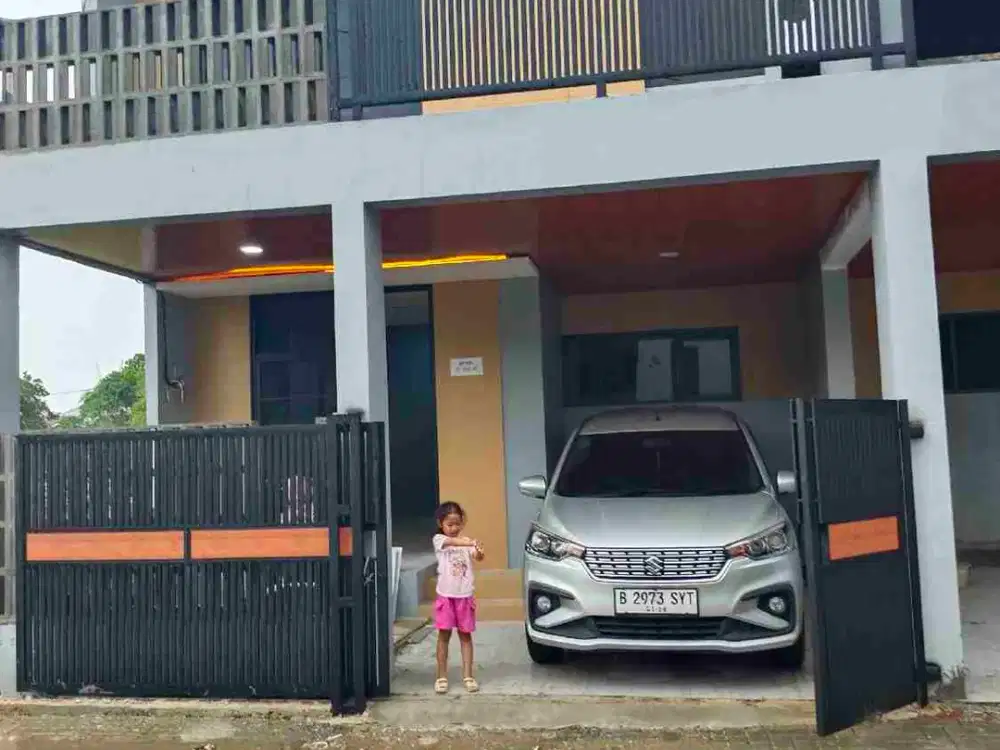 Rumah mezanine 3 kamar 500 ribu all in cicilan 2,6 jutaan