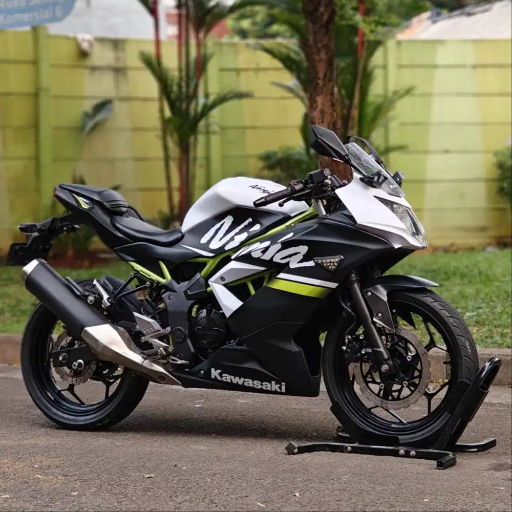 KAWASAKI NINJA 250 MONO SL PUTIH 2019 KM 10K PAJAK PANJANG SIAP GAS