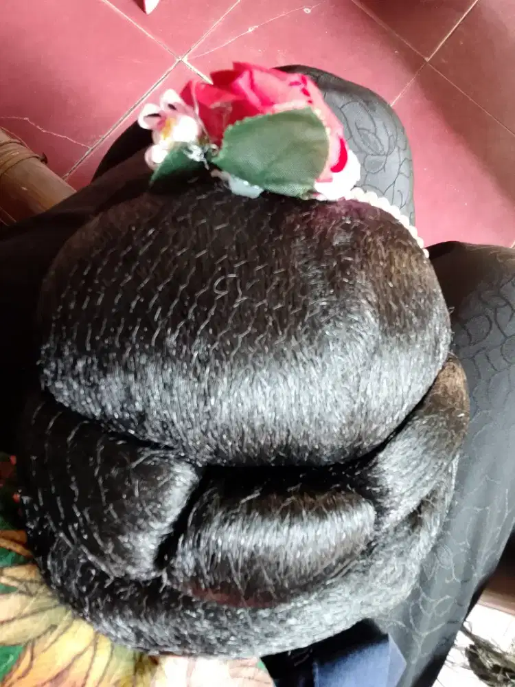 Dijual sanggul buatan sendiri