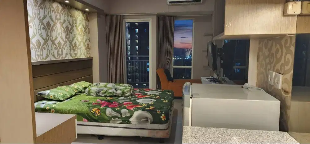 DISEWAKAN APARTEMEN STUDIO ORCHARD TOWER FULL FURNISHED BEST VIEW