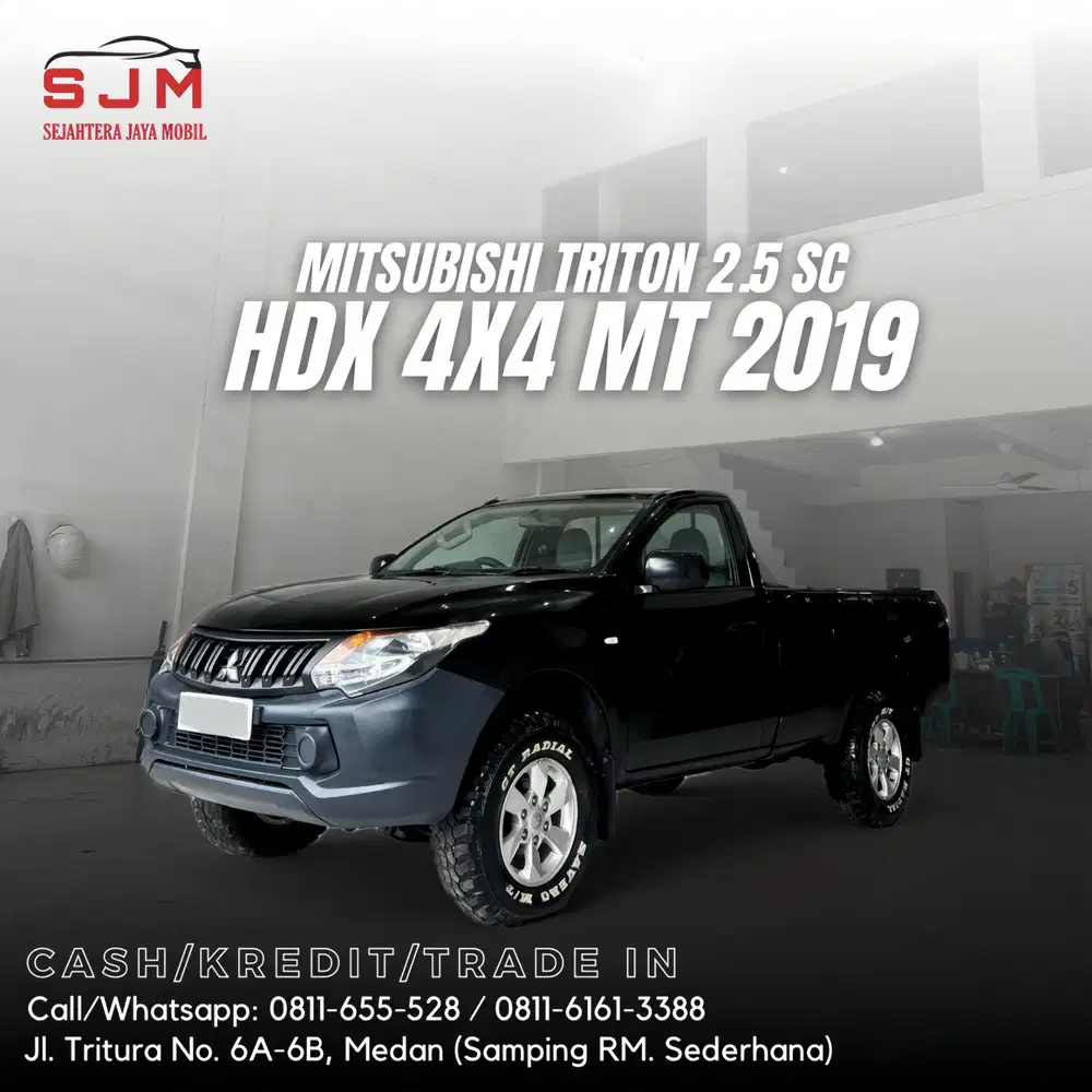 MITSUBISHI TRITON 2.5 SC HDX 4X4 MT 2019