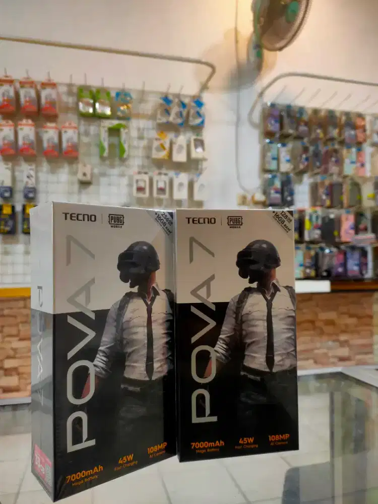 TECNO POVA 7 8/128GB GARANSI RESMI SEGEL