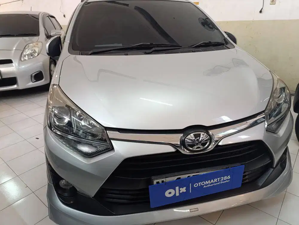 TOYOTA 2019 AGYA S TRD 1.2 A/T SILVER OTOMART 286 KENJERAN