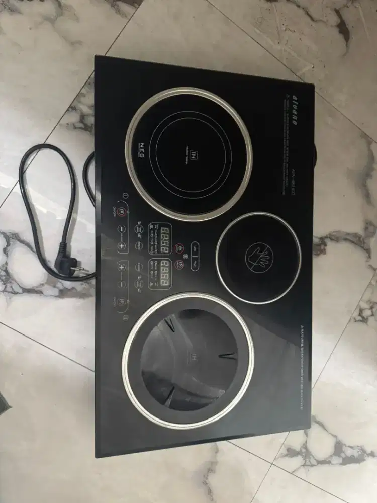 Jual Kompor Listrik 3 Tungku Alvano AVN 883 ICO