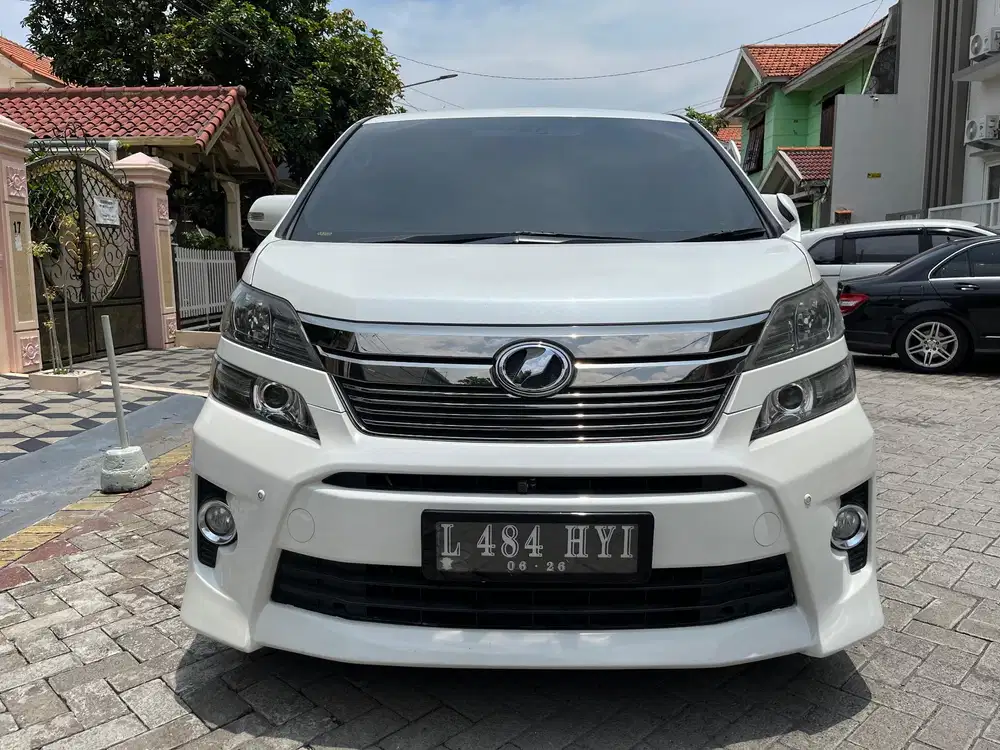 DP 50 JT TOYOTA VELLFIRE 2.4 Z MATIC / AT 2012 #vellfire 2012