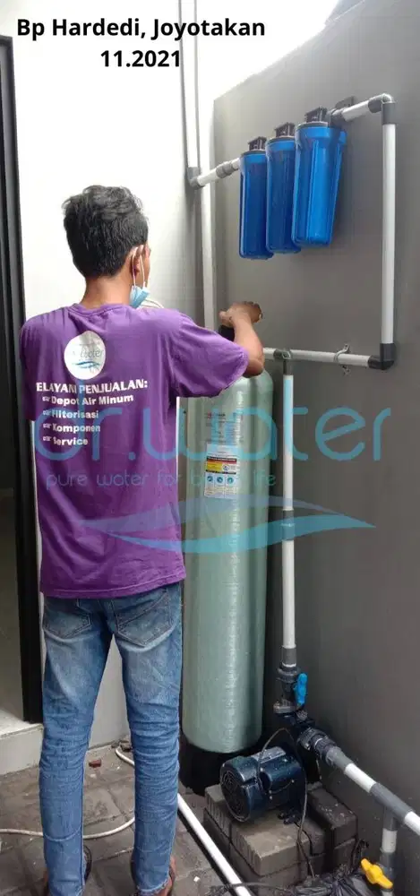Air Kuning & Bau Hilang Seketika! Pakai Filter DR.WATER Sekarang!