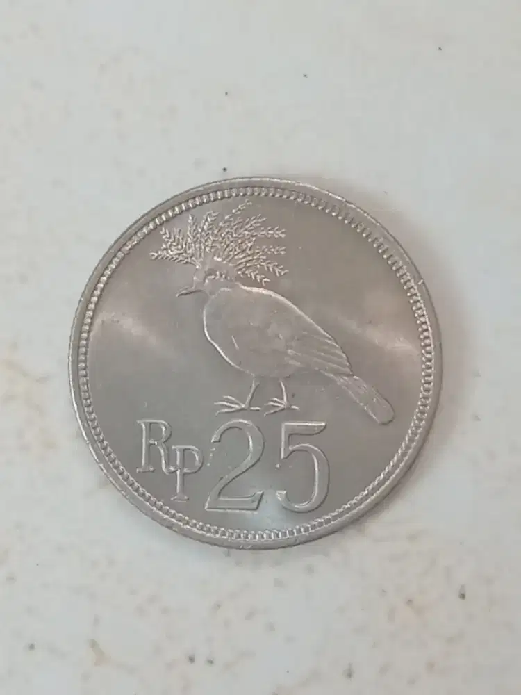 Uang kuno 25 rupiah