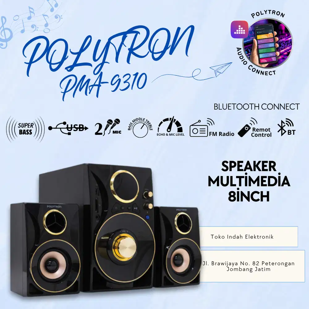 POLYTRON SPEAKER MULTIMEDIA PMA 9320