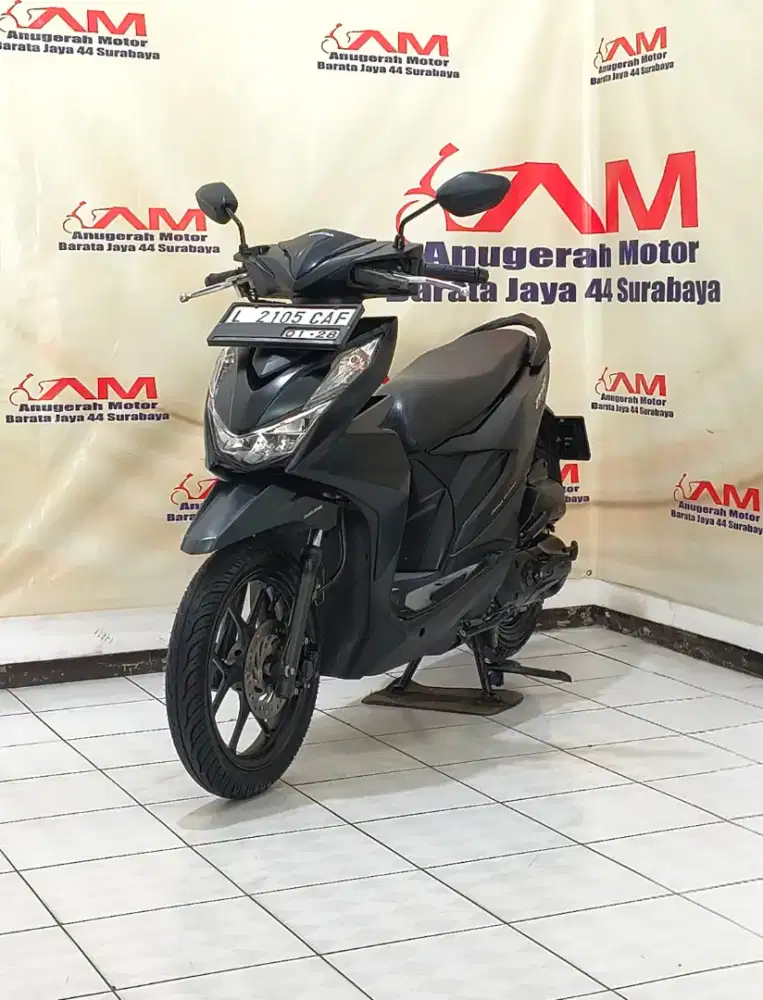 Cash kredit# Honda Beat Deluxe tahun 2022 hitam doff