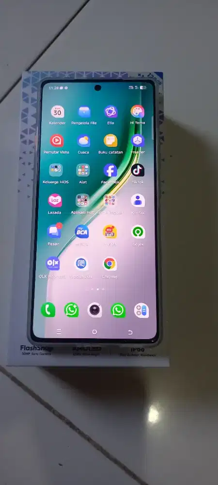Tecnho camon 40 ram 8/128 lengkap