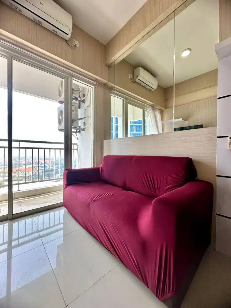 JUAL SEWA APARTEMEN MINIMALIS TANGLIN 2BR FULL FURNISHED LENGKAP