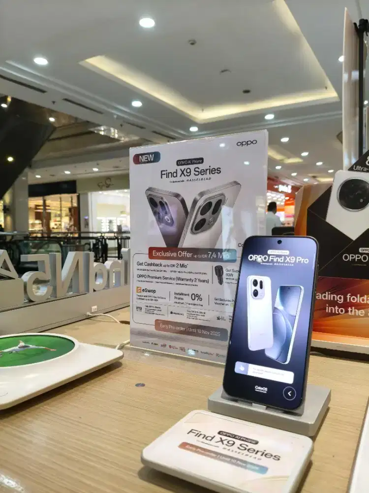 [OPPO STORE AMPLAZ] Pree-Order Find X9 Series! CASHBACK BANK UP TO 1Jt