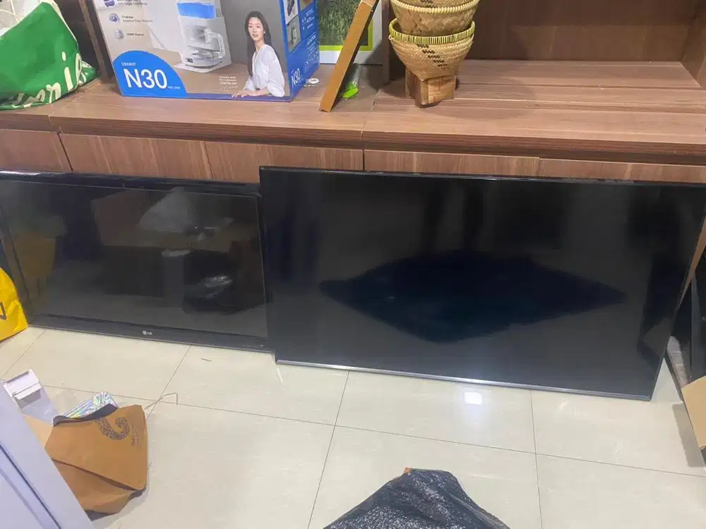 Tv kena lcd cek photo