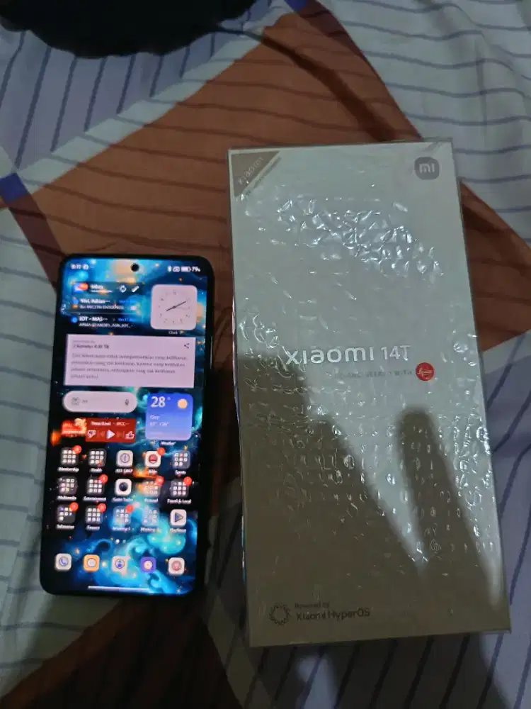 Dijual Xiaomi 14T 12/512GB Mulus, Black