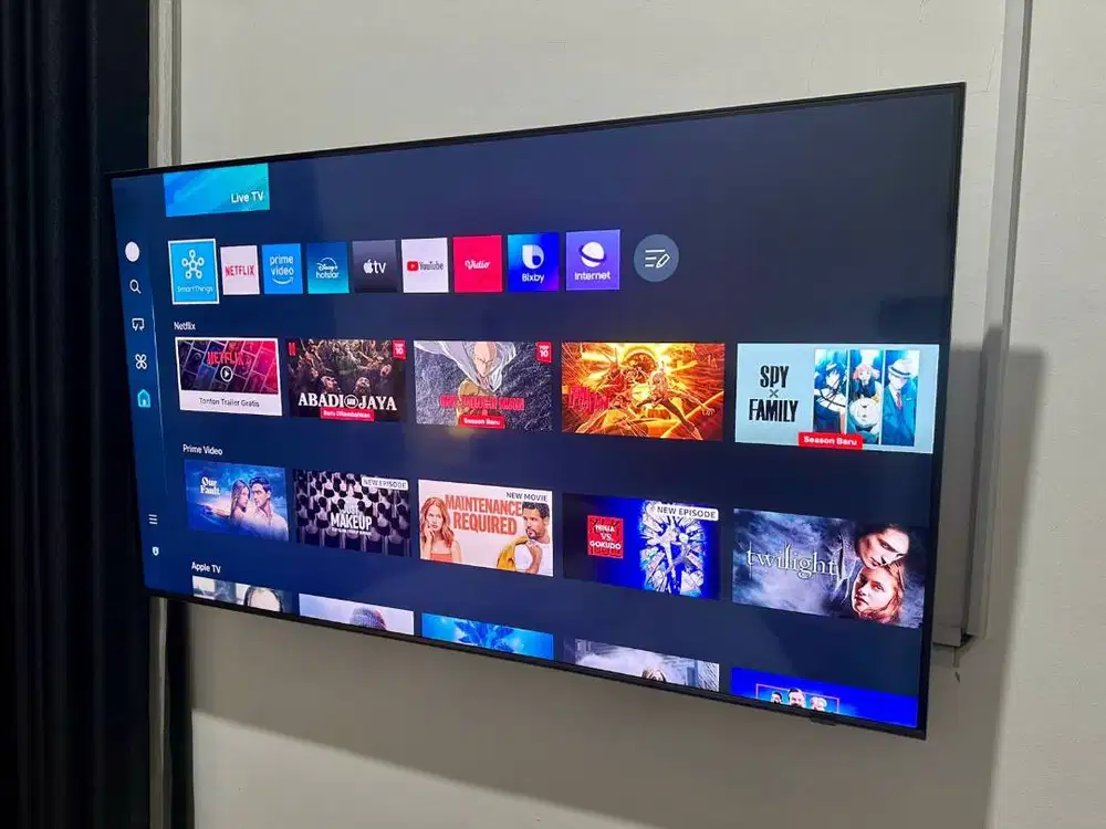 Samsung 55 QLED 4K QE1D Smart TV