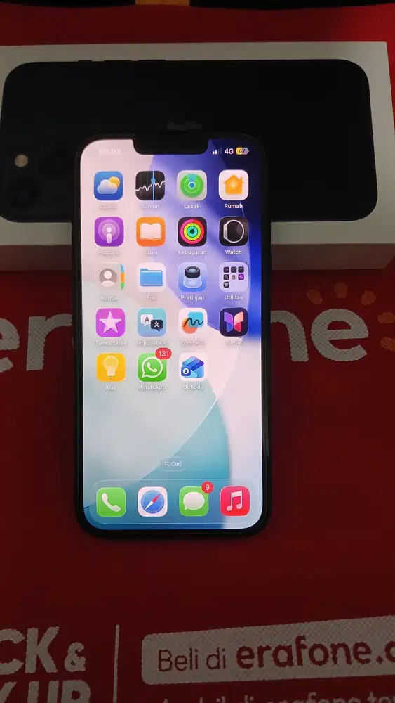 iPhone 13 like NEW GARANSI IBOX RESMI INDONESIA