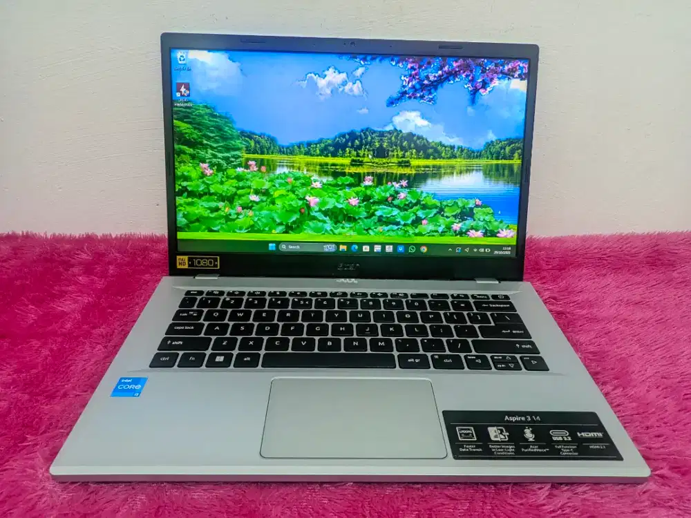 Acer Aspire A314-36M Prosesor Intel Core i3-N305 RAM 8GB SSD 512GB