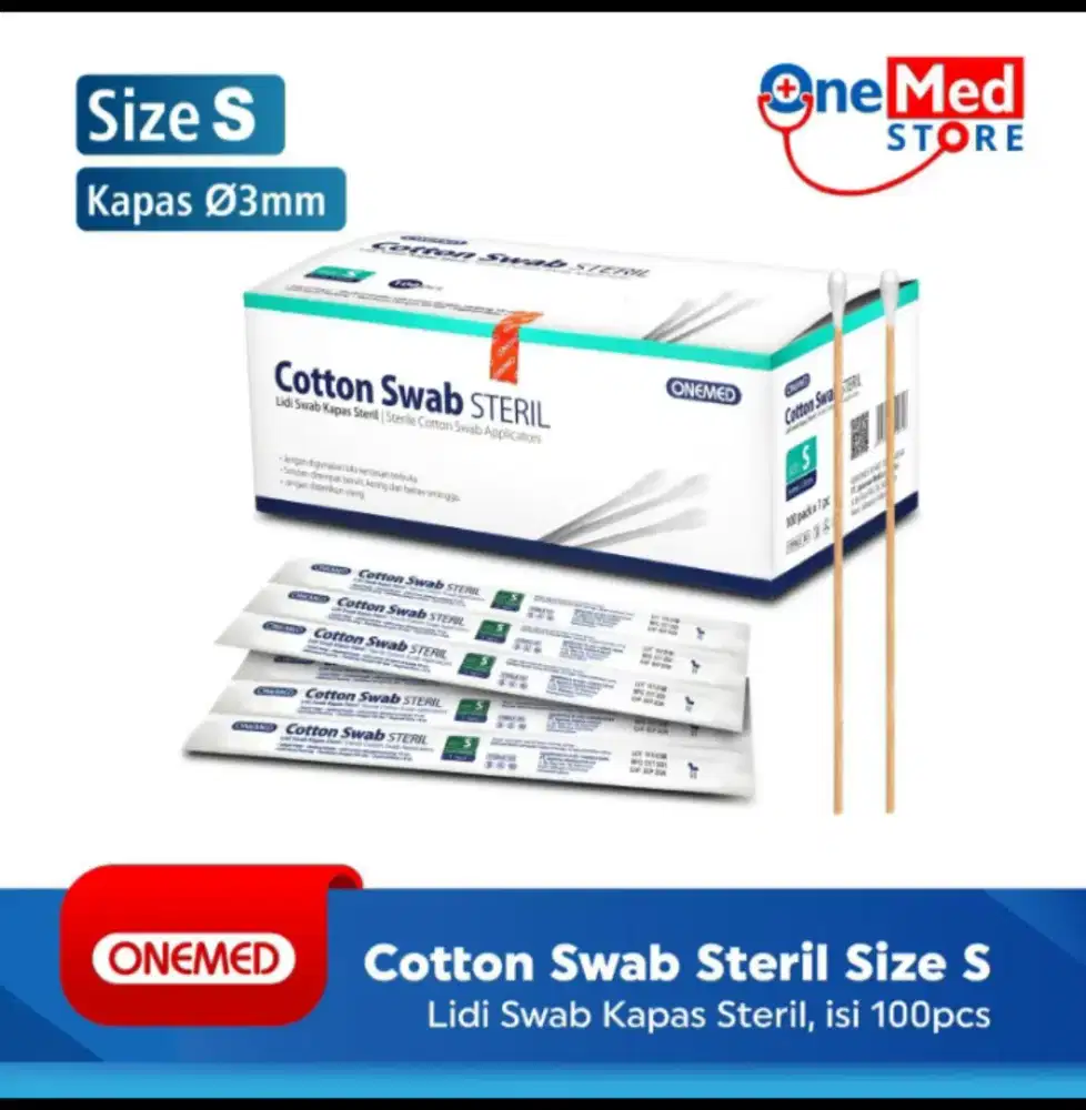 Yg butuh cotton swab steril