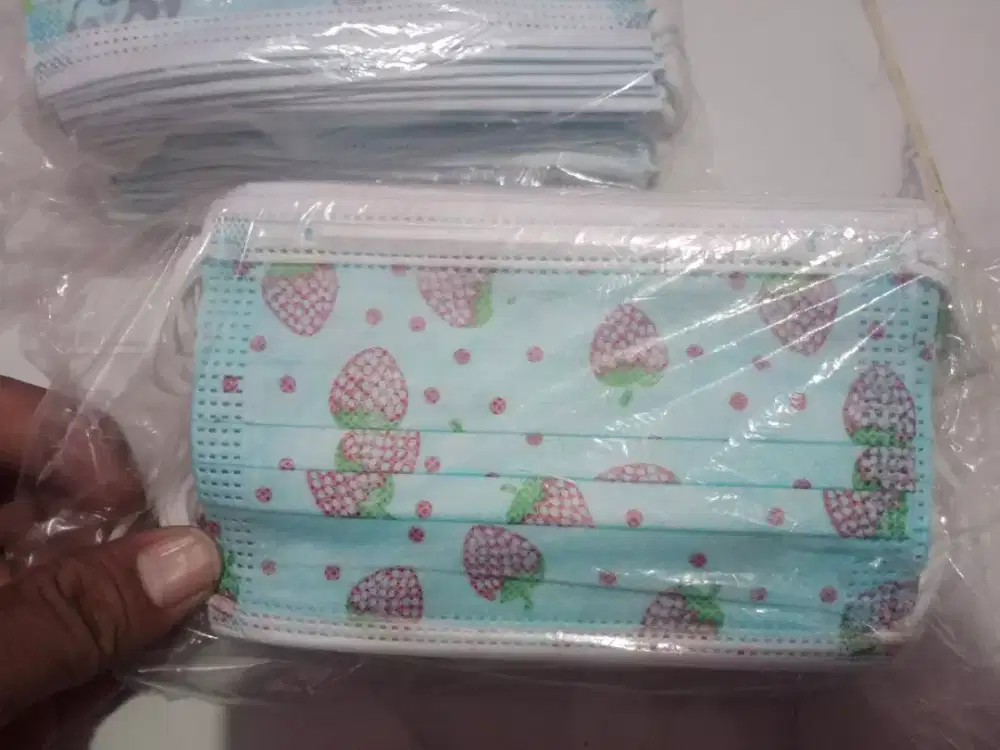 Obral masker anak 3ply isi 50pcs