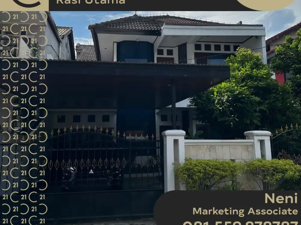 DIJUAL RUMAH SIAP HUNI DI BUKIT PERMAI CIBUBUR JAKARTA TIMUR
